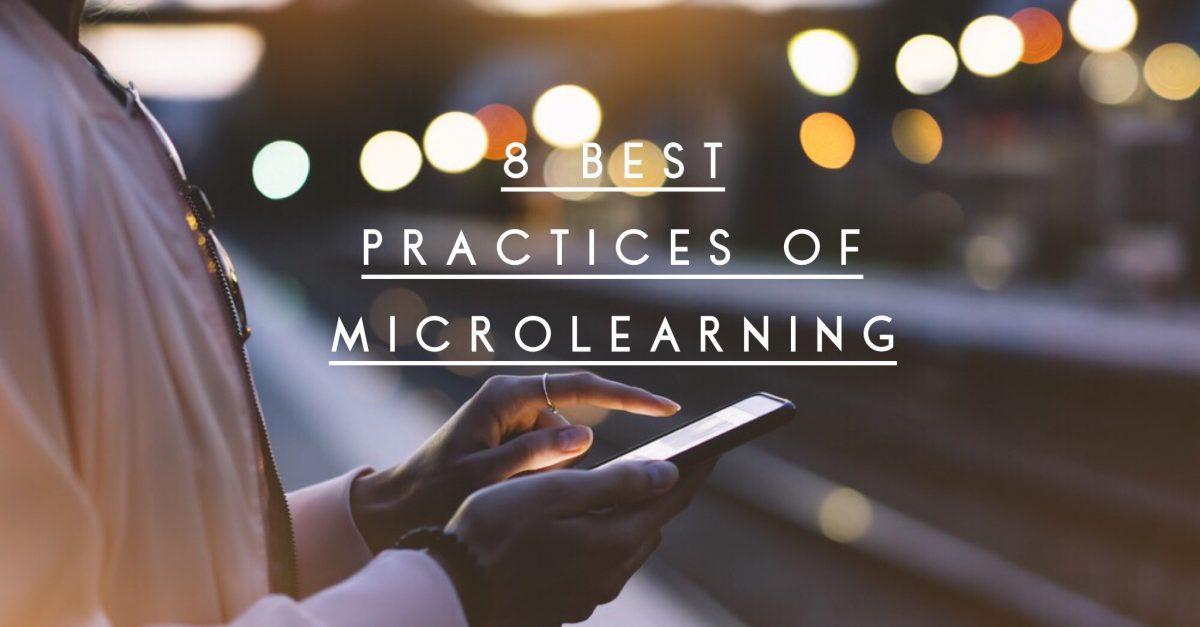 8 best practices of microlearning