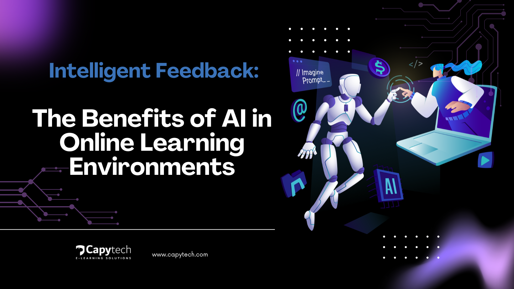 The Benefits of AI in Online Learning Environments