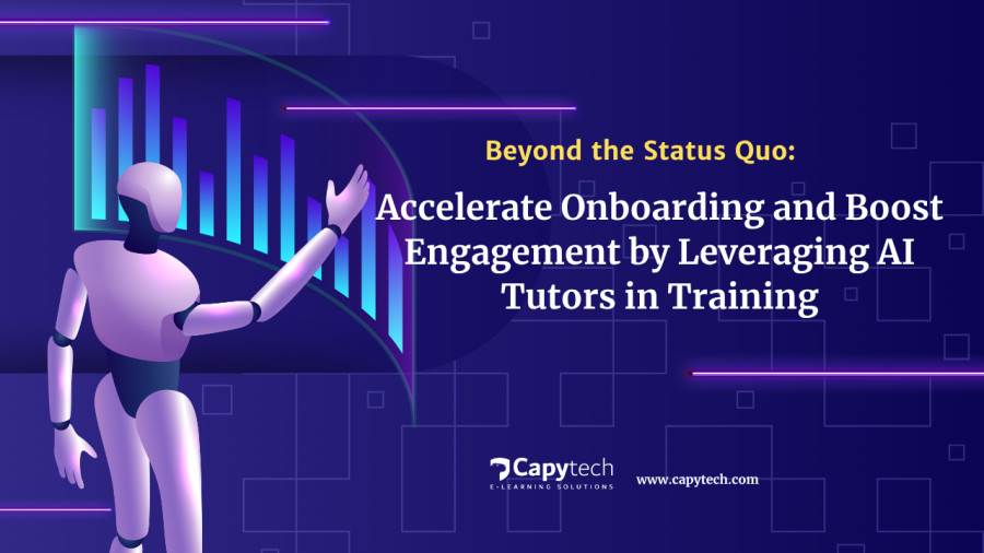 Beyond the Status Quo Accelerate Onboarding and Boost Engagement by Leveraging AI Tutors in Training