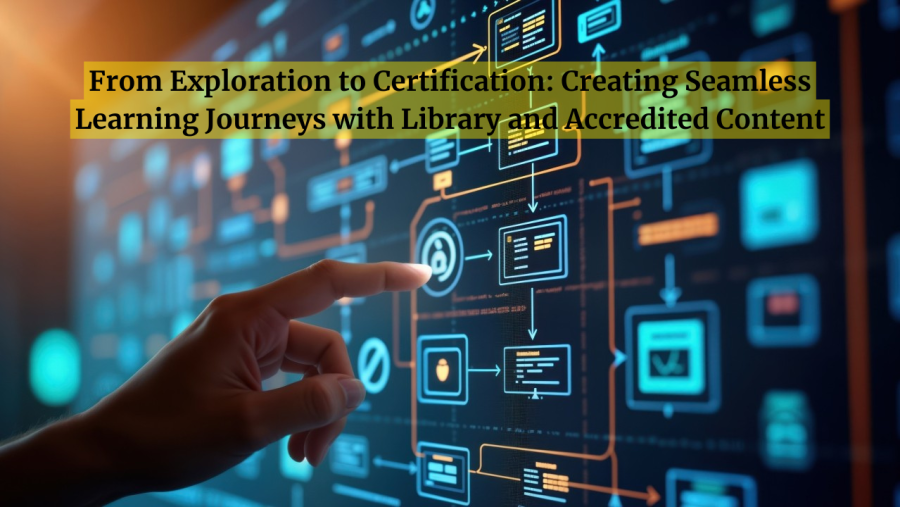 Creating Seamless Learning Journeys with Library and Accredited Content